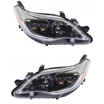 Rareelectrical - New Pair Headlights Compatible With Toyota Avalon Touring Sedan 3.5L 2016 2017 2018 By Part Numbers - Image 1