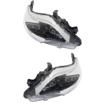 Rareelectrical - New Pair Headlights Compatible With Toyota Avalon Touring Sedan 3.5L 2016 2017 2018 By Part Numbers - Image 3