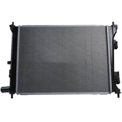 Rareelectrical - New OEM Valeo Radiator Compatible With Hyundai Kia Accent Veloster Rio Gl Gls Gs L Le Se Sport Ex Lx - Image 2