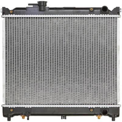 Rareelectrical - New OEM Valeo Radiator Compatible With Suzuki Sidekick Base Ja Jlx Js Jx Sport Utility 2-Door 4-Door - Image 1