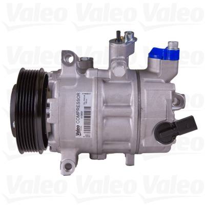Rareelectrical - New OEM Valeo A/C Compressor Compatible With Volkswagen Eos 2009-2016 By Part Numbers 5Q0820803k - Image 1