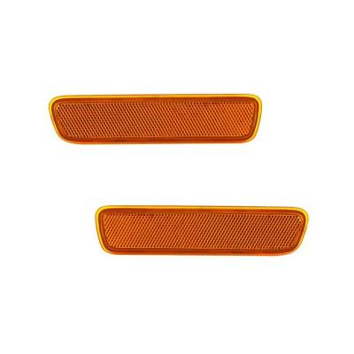 Rareelectrical - New Reflector Lights Pair Compatible With Chrysler Pacifica 2004-2008 4857672Aa 4857673Aa Ch2557101 - Image 3