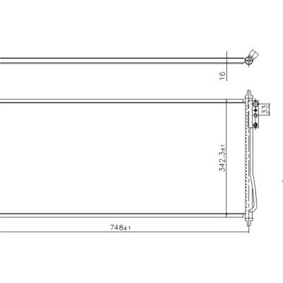 Rareelectrical - New Ac Condenser Compatible With Nissan Altima Se-R By Part Numbers 940911 921008J000 921007Y000 - Image 1