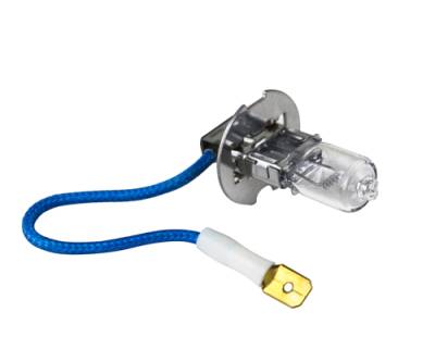 New Rareelectrical Brand Light Bulb H3-24V 24 Volt 70W Halogen Clear C6 Bulb Pk22s Base Compatible