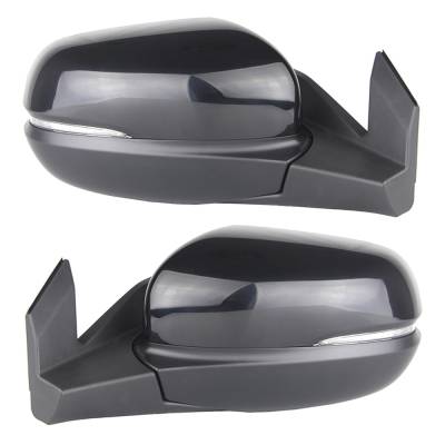 Rareelectrical - New Pair Of Mirrors Compatible With Honda Pilot Trailsport Sport Utility 4 Door 3.5L 2022 By Part - Image 1