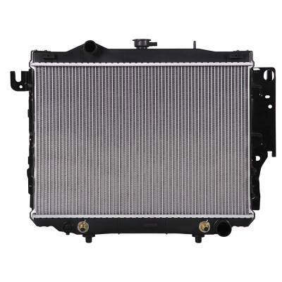 Rareelectrical - New Radiator Compatible With Dodge Audi 1992 1993 1994 1995 1996 By Part Numbers Ch3010146 1709 - Image 1