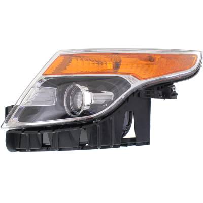 Rareelectrical - New Left Headlights Compatible With Ford Explorer Base Xlt Sport Utility 4-Door 2.0L 3.5L 2011-2015 - Image 1