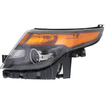 Rareelectrical - New Left Headlights Compatible With Ford Explorer Sport Sport Utility 4-Door 3.5L 2013-2015 By Part - Image 1