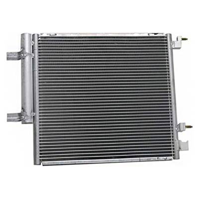 Rareelectrical - New A/C Condenser Compatible With Chevrolet Gmc Nissan Sierra Silverado 2014 2015 2016 2017 2018 - Image 1