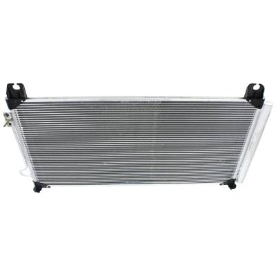 Rareelectrical - New A/C Condenser Compatible With Chevrolet Gmc Sierra 2500 3500 Silverado 2015 2016 2017 2018 2019 - Image 1