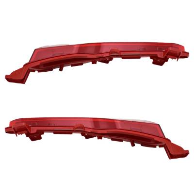 Rareelectrical - New Pair Of Reflector Lights Compatibile With Kia Sportage Ex Lx Sx Sport Utility 4-Door 2023 By - Image 2
