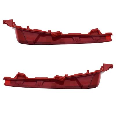 Rareelectrical - New Pair Of Reflector Lights Compatibile With Kia Sportage Ex Lx Sx Sport Utility 4-Door 2023 By - Image 4