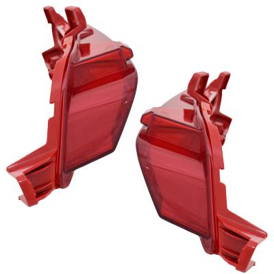 Rareelectrical - New Pair Of Reflector Lights Compatibile With Kia Sportage Ex Lx Sx Sport Utility 4-Door 2023 By - Image 5
