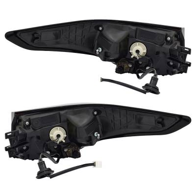 Rareelectrical - New Pair Of Tail Lights Compatible With Lexus Nx250 Base Sport Utility 2022-2024 By Part Numbers - Image 2