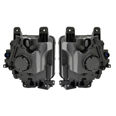 Rareelectrical - New Pair Headlights Compatible With Hyundai Santa Cruz Night Crew Cab Pickup 4 Door 2.5L 2023 By - Image 2