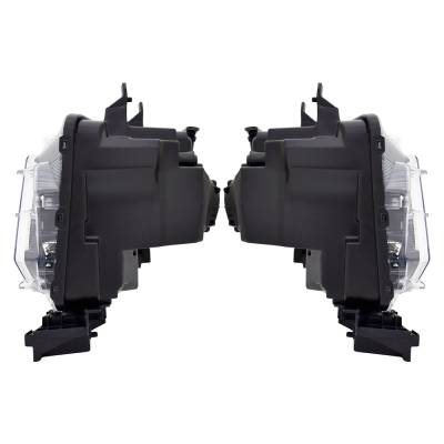 Rareelectrical - New Pair Headlights Compatible With Hyundai Santa Cruz Night Crew Cab Pickup 4 Door 2.5L 2023 By - Image 4