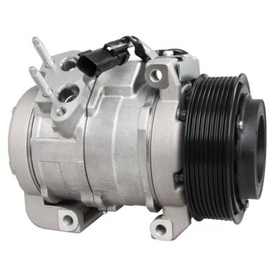 Rareelectrical - New 12 Coil Voltage 2 Pin A/C Compressor Compatible With Dodge Ram 2500 Slt St Sxt Trx Crew Standard - Image 1