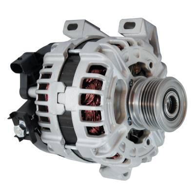 Rareelectrical - 12 Volt 150 Amp Alternator Compatible With Volvo S60 2014-2015 By Part Number 0125711002 0125711047 - Image 1