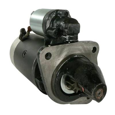 Rareelectrical - New 10 Tooth 12 Volt Starter Compatible With Buhrer Os 13 Holder B50 B51 Jcb Loaders By Part Number - Image 1