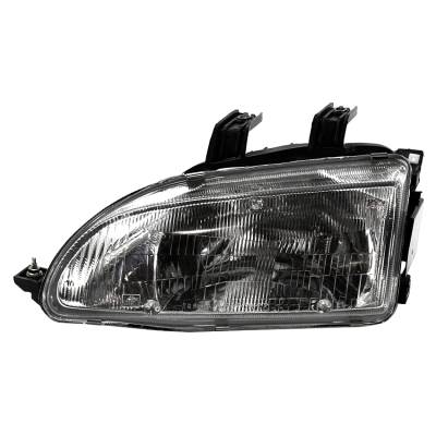 Rareelectrical - New Driver Side Headlight Compatible With Honda Civic Hatchback 1992-1995 By Part Number - Image 1