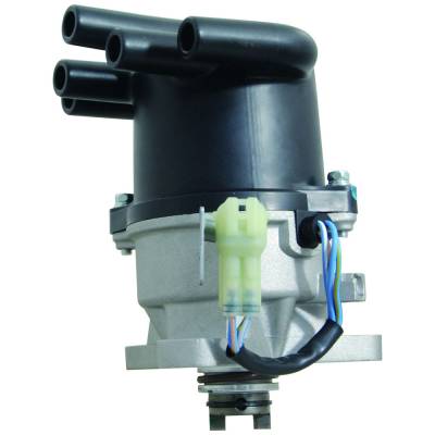 Rareelectrical - New Distributor With Cap & Rotor Included Compatible With Honda 1988 1989 1990 1991 By 30100-Pk2-016 - Image 1