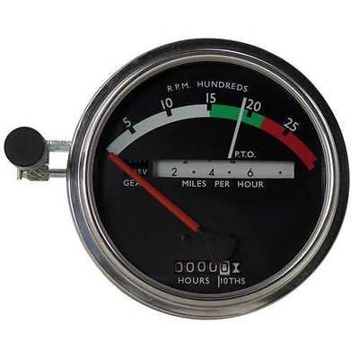 Rareelectrical - New Tachometer Compatible With John Deere Farm Tractor 4000 4020 4520 4620 600 Red Re206857 - Image 1