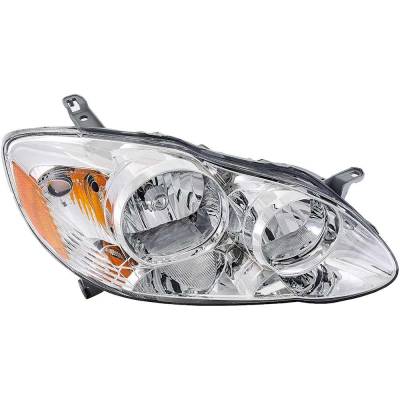 Rareelectrical - New Right Headlights Compatible With Toyota Corolla 1.8L 2005 2006 2007 2008 By Part Numbers - Image 1