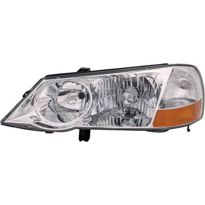 Rareelectrical - New Left Headlights Compatible With Acura Tl 3.2L 2002 2003 By Part Numbers Hd450-A001l 33151S0ka11 - Image 1