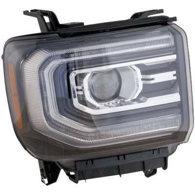 Rareelectrical - New Right Headlights Compatible With Gmc Sierra 1500 5.3L 6.2L 2016 2017 2018 By Part Numbers - Image 1