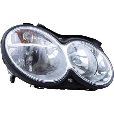 Rareelectrical - New Right Headlights Compatible With Mercedes-Benz Clk320 Clk500 Clk55 Amg C55 Amg Clk350 2003 2004 - Image 1