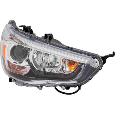 Rareelectrical - New Right Headlights Compatible With Mitsubishi Outlander Sport Rvr 2.0L 2.4L 2011 2012 2013 2014 - Image 1