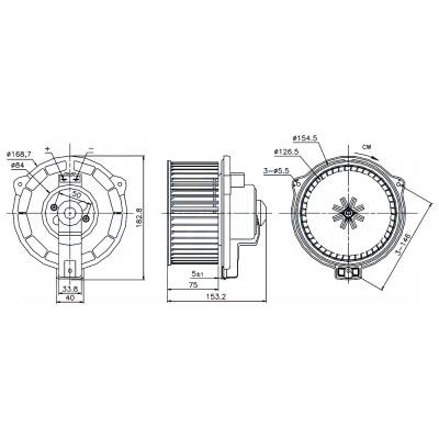 Rareelectrical - New Hvac Blower Motor Compatible With Mercedes-Benz Ml320 By Part Numbers 87107 A1638204142 - Image 4