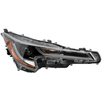 Rareelectrical - New Right Headlights Compatible With Toyota Corolla 1.8L 2020 2021 By Part Numbers 8114012K90-Pfm - Image 1