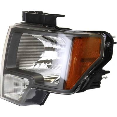 Rareelectrical - New Right Headlights Compatible With Ford F-150 4.6L 5.4L 6.2L 2010-2010 By Part Numbers Fo2503297 - Image 4
