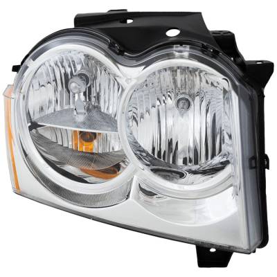 Rareelectrical - New Right Headlights Compatible With Jeep Grand Cherokee 2005 2006 2007 By Part Numbers - Image 12