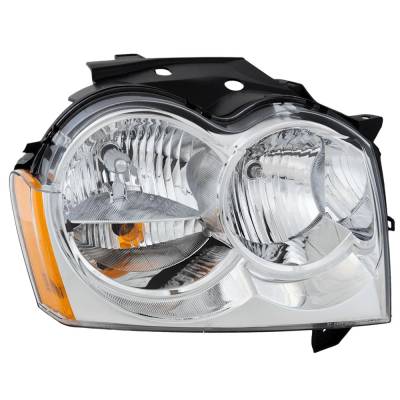 Rareelectrical - New Right Headlights Compatible With Jeep Grand Cherokee 2005 2006 2007 By Part Numbers - Image 2