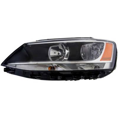Rareelectrical - New Left Headlights Compatible With Volkswagen Jetta 2011 2012 2013 2014 2015 By Part Numbers - Image 1