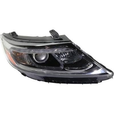Rareelectrical - New Right Headlights Compatible With Kia Sorento 3.3L 2014 2015 By Part Numbers Ki2503166 921021U800 - Image 1