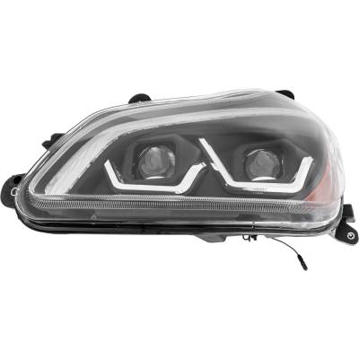 Rareelectrical - New Left Headlights Compatible With Kenworth T680 2013 2014 2015 2016 2017 2018 2019 2020 2021 2022 - Image 1