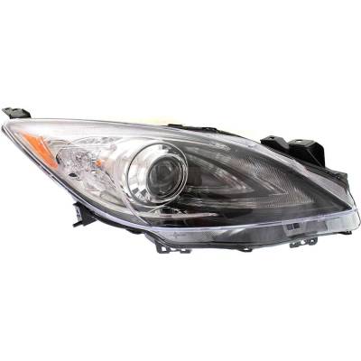 Rareelectrical - New Right Headlights Compatible With Mazda 3 3 Sport 2.0L 2.3L 2.5L 2010 2011 By Part Numbers - Image 4