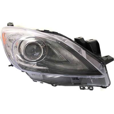 Rareelectrical - New Right Headlights Compatible With Mazda 3 3 Sport 2.0L 2.3L 2.5L 2010 2011 By Part Numbers - Image 6