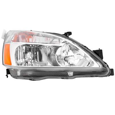Rareelectrical - New Right Headlights Compatible With Honda Accord 2.4L 3.0L 2003 2004 2005 2006 2007 By Part Numbers - Image 3