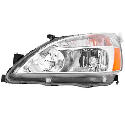 Rareelectrical - New Left Headlights Compatible With Honda Accord 2.4L 3.0L 2003 2004 2005 2006 2007 By Part Numbers - Image 2