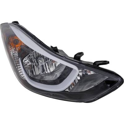 Rareelectrical - New Right Headlights Compatible With Hyundai Elantra 1.8L 2.0L 2014 2015 2016 By Part Numbers - Image 1