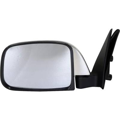 Rareelectrical - New Left Mirror Compatible With Toyota Pickup 2.4L 3.0L 1989-1990 By Part Numbers 70012T Ty10l - Image 2