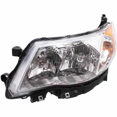 Rareelectrical - New Left Headlights Compatible With Subaru Forester 2.5L 2009 2010 2011 2012 2013 By Part Numbers - Image 1