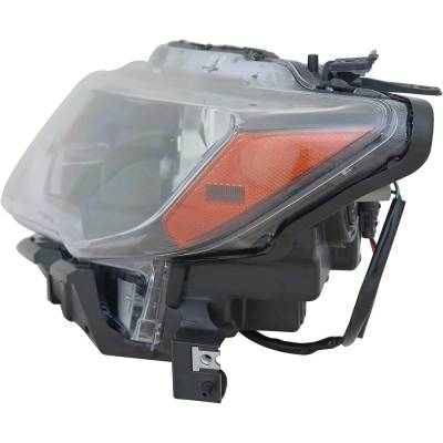 Rareelectrical - New Left Headlights Compatible With Nissan Rogue S Sl Hybrid Sport Utility 4-Door 2.0L 2.5L 2018 - Image 5