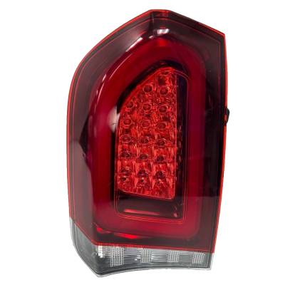Rareelectrical - New Left Tail Light Compatible With Chrysler 300 2015 2016 2017 2018 2019 2020 2021 2022 By Part - Image 1