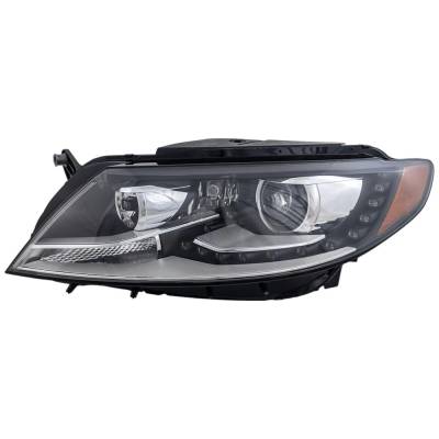 Rareelectrical - New Left Headlights Compatible With Volkswagen Cc 2.0L 3.6L 2013 2014 2015 2016 2017 By Part Numbers - Image 1