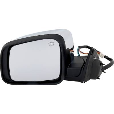 Rareelectrical - New Left Mirror Compatible With Jeep Grand Cherokee Grand Cherokee Wk 2011 2022 By Part Numbers - Image 2
